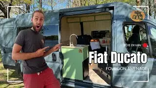 Fourgon pour 4 personnes - VASP intégralement aménagé sur mesure - Fiat Ducato