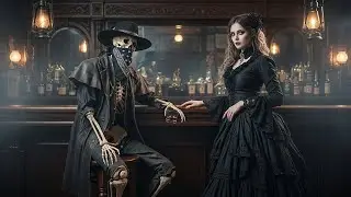 Dark Country Minor Western Noir Ballad with Cinematic Americana and Dark Atmosphere