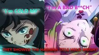 When Muichiro and Mitsuri SHOWED THE HASHIRA TITLE GOT WEIGHT | Demon Slayer Review