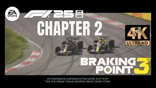 F1 2025 Braking Point 3 Chapter 2 🇮🇩🇬🇧 | Story Mode Gameplay | Logitech G923 #F12025 #F1Game