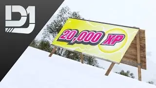 Forza Horizon 3 Blizzard Mountain - All 25 XP Bonus Boards Location Guide
