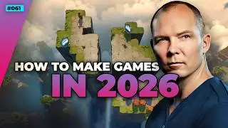 How To Make Indie Games In 2026 w/ Jonathan Blow — Full Time Game Dev Podcast Ep. 061