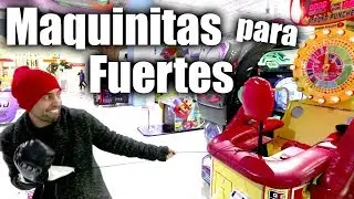PROBANDO NUESTRA FUERZA EN MAQUINITAS!!!!