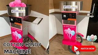 cotton candy machine |Easy Cotton Candy Recipe 📝|Business idea 2025