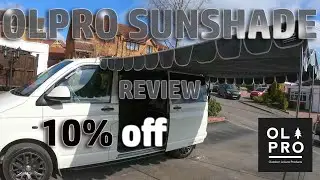 Olpro sunshade review - camper life