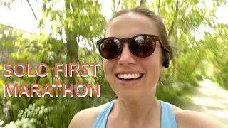 running my first MARATHON WITHOUT TRAINING & by myself