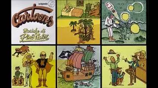 Obscure Italian Psych Jazz Funk Library LP: Pino Calvi - Cartoons