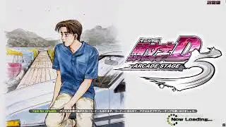 Initial D Arcade Stage 5 (2009) (Export) (Elfldr2) - Test & Gameplay (TeknoParrot / RTX GPU)