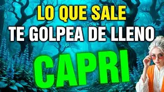 capricornio 😨 LO QUE DESCUBRES AHORA… es una VERDAD BRUTAL 😳