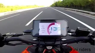 KTM DUKE 390 2018 TOP SPEED