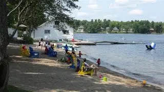 Bayview Wildwood Vacation Resort on Sparrow Lake, near Orillia, Ontario, Canada