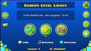 Random Level Layout ( LAYOUT COMPLETE ) Deco progress 1%