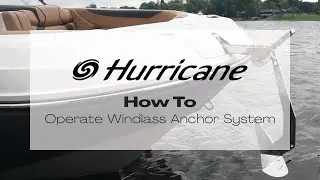 Hurricane Deck Boats | How To: Operate Windlass Anchor System