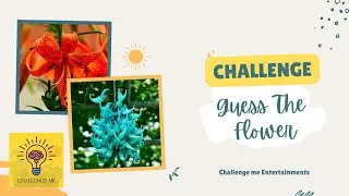 Guess The Flower Challenge - Can You Name Them All in 9 Seconds?