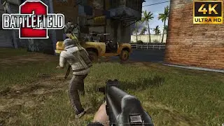 Battlefield 2 Project Reality Mod 50 vs 50 4k gameplay