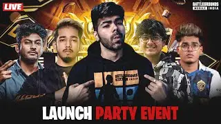 LAUNCH PARTY EVENT PRACTICE | BGMI LIVE
