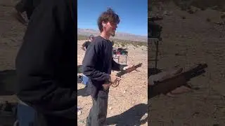 Random shooters! Gforce Mares Leg .44 mag! We need some grip tape or something.  #fun #thataintbad