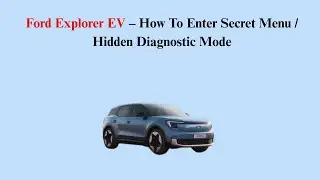 Ford Explorer EV (2023&ndash;Now)&ndash; Does It Have Wireless Android Auto Or Apple CarPlay? Full Connectivity