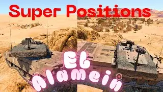 War Thunder: El Alamein Map All the Secret positions to Dominate in 2025!