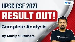 UPSC CSE 2021 Result Out! | Explained by Dr Mahipal Rathore