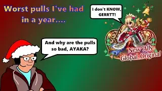 FFBE - Pulls for Cheerful Caroler Ayaka and her Banner Step-Up Card!