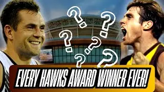 Can I Name Every Hawks Award Winner In VFL/AFL History?