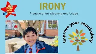 Learn with Dev||Irony pronunciation||Irony meaning||Irony usage