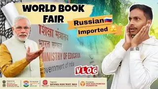 World Book Fair 2025 me Russian 🇷🇺 😍 | what Happens when Non Book Lover Go To Book Fair 😂😂