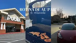 minha ROTINA DE AU PAIR de adolescentes nos eua