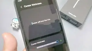 Samsung Galaxy S25/S25+/S25Ultra | How to Change Cursor Thickness on Samsung Galaxy S25+