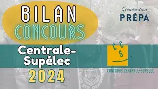 Bilan Concours CentraleSupélec 2024 !