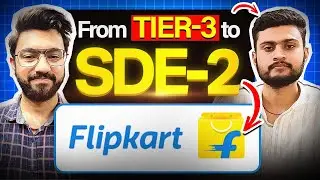 He Cracked Flipkart SDE-2! Full Interview Breakdown (Machine Coding, DSA, LLD)