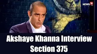 Akshaye Khanna Interview I with Rajeev Masand I Section 375