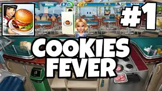 Cooking Fever: Gameplay Walkthrough Part 1 - Fast Food Court Level 1-5