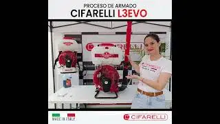 ARMADO DEL ATOMIZADOR CIFARELLI L3EVO (NUVOLA 5 HP) - MODELO DE PALANCA