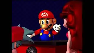 FNF Promotion Cutscene but HD (Mario&rsquo;s Madness v2)