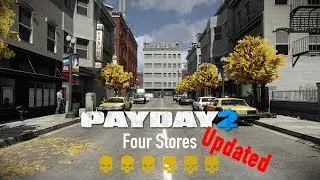 Payday 2 Four stores Death sentence Updated (Solo Stealth)