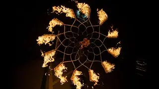 Brad Bishop Fire Dancing 2022
