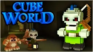 Using My Adorable Pet To Defeat a Dungeon Boss - Cube World [Ep7]