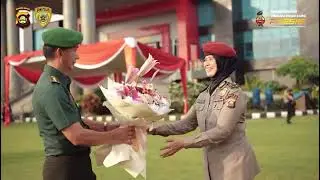 upacara kenaikan pangkat personel Polri periode 1 Januari 2026 dan PNS Polri periode tahun 2025.