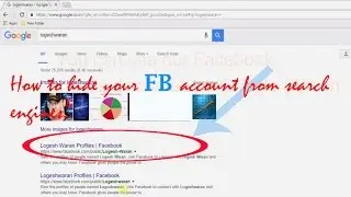Hide Your Facebook Profile from Google & Search Engines (Privacy Tip)