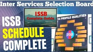ISSB Inter Services Selection Board Complete Details | ISSB 5 Days Schedule | ISSB Guide