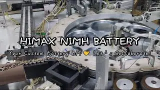 Inside the HIMAX Factory: The Precision Manufacturing of NiMH Battery Cells