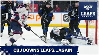 Costly mistakes sink Toronto Maple Leafs against Blue Jackets, Matthew Knies gets injured