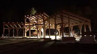 Revolution Hall Trailer - Raising a Timber Frame Restaurant