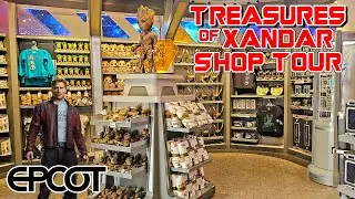 Treasures of Xandar | Guardians of the Galaxy Shop at EPCOT Walt Disney World (Aug 2024) [4K]