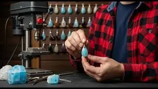 So stellst du Anhänger aus Ostsee Jade her – DIY Tutorial