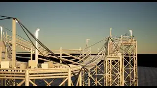 UE5.5 Preview | Geometry Script | Random Snappy Cables