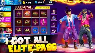 Finally All Old Elite Pass Return in Free Fire 😱34000 Diamonds 💎Spin in New Hall ofElites Event