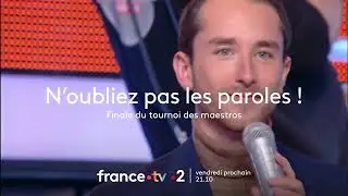 #NOPLP Le tournoi des #maestros 2023 : Bande-annonce Prime 4 Vendredi Prochain 28 avril 21h10